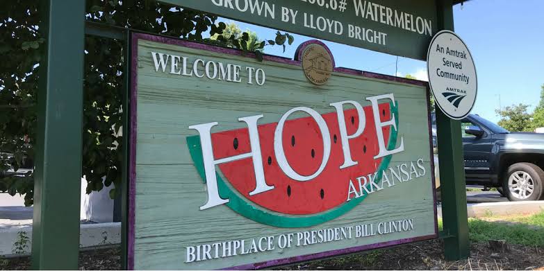 Living in Hope, Arkansas